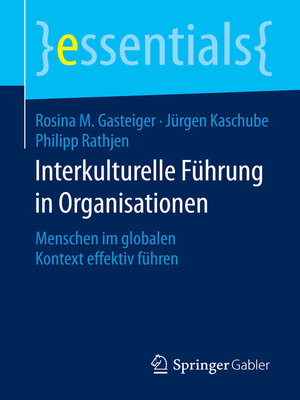 cover image of Interkulturelle Führung in Organisationen